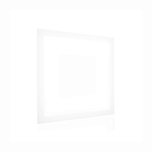 Painel Plafon Led 50w Branco Quadrado Sobrepor Embutir - foto 2