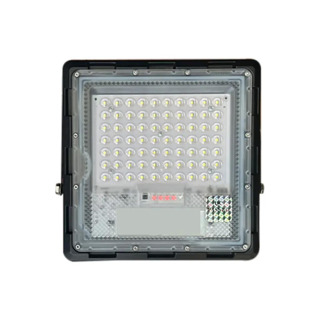 Refletor Holofote 200w Slim + Placa Solar