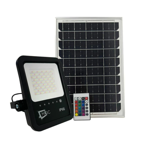 Refletor Solar 200w RGB LED SMD