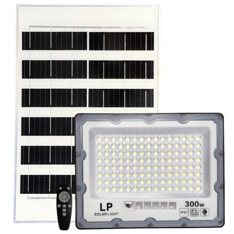Refletor Solar 300w Slim Ultra LED LP