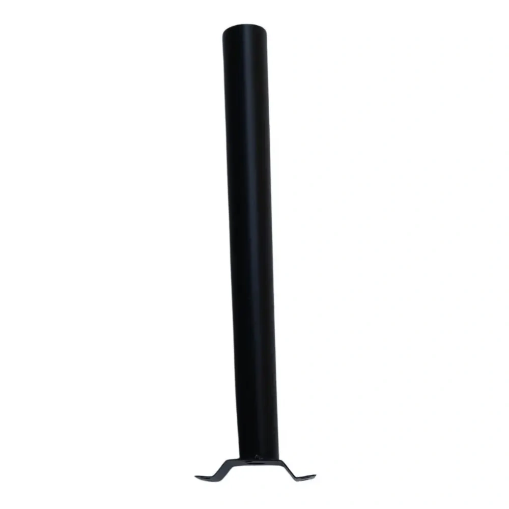 Suporte De Aco 50cm Para Luminaria + Chapa Aco Galvanizado - foto 3
